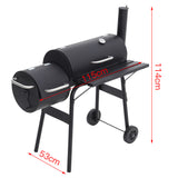 Homebase Charcoal BBQ Grill with Smoker