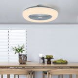 Round Acrylic LED Ceiling Light Fan with Remote Control