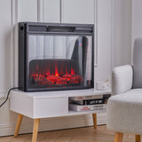 24 Inch Universal Small Electric LED Fireplace Insert