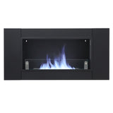 43 Inch Surface Wall Mount Bio-Ethanol Fireplace