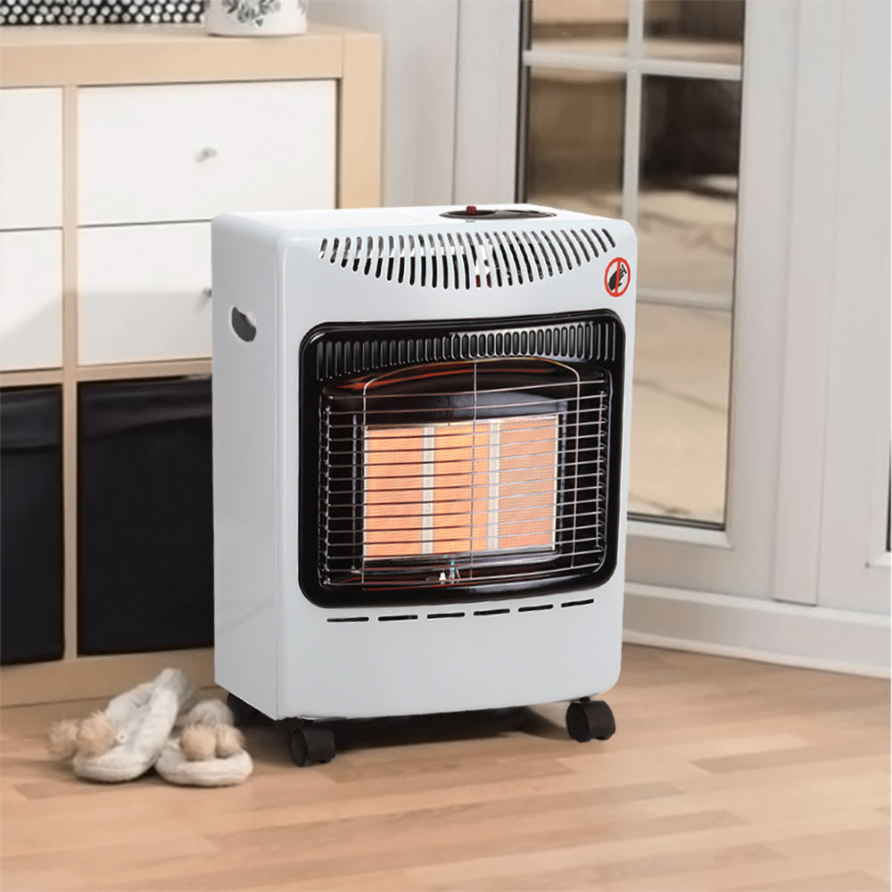 Portable Indoor White Ceramic Gas Heater