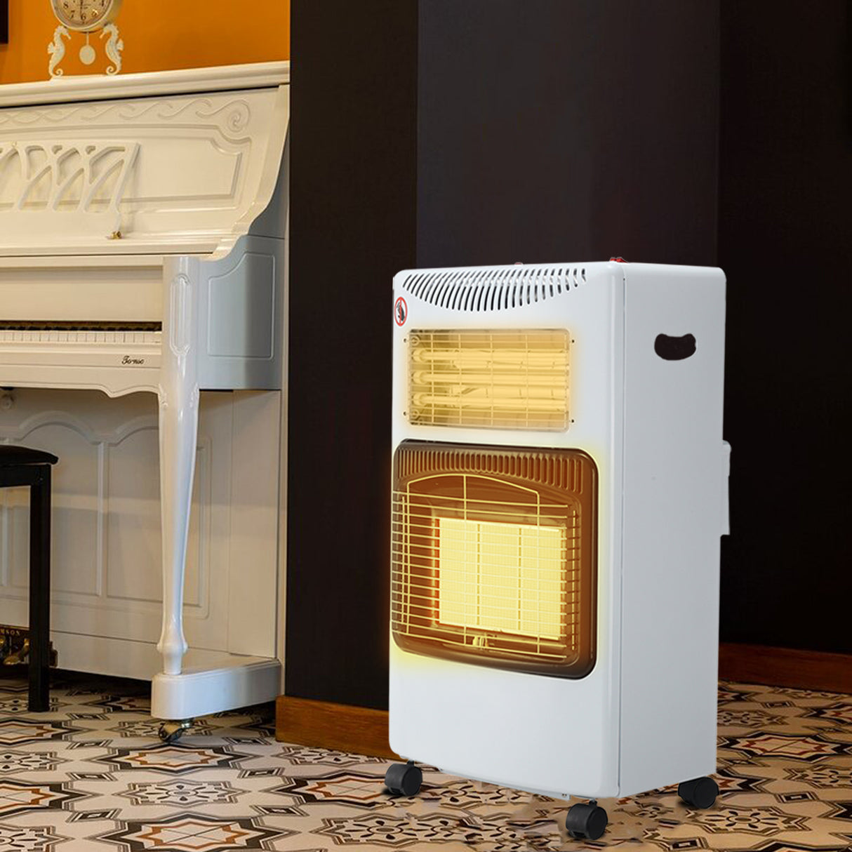 Efficient Mobile Gas Heater for Indoor & Outdoor Use