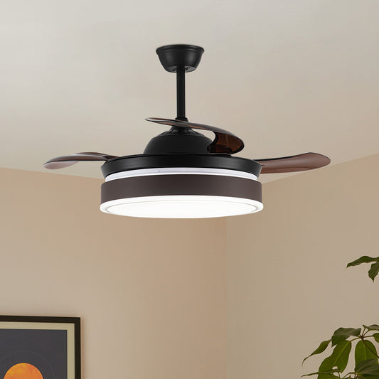 Modern Ceiling Fan with Light and Remote Control
