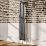 Vertical Single Panel Heater 1064W Anthracite Radiator