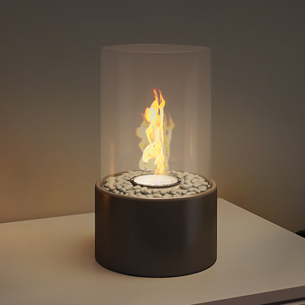Tabletop Fireplace Genuine Flame Look
