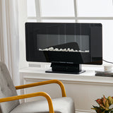 42 Inch Curved Screen Electric Fireplace with 7 Colours