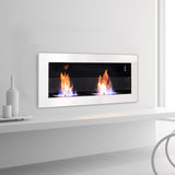 Stainless Steel Wall Mount Bioethanol Fireplace Insert